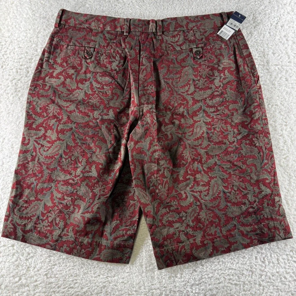 Y2K Polo‎ Ralph Lauren Floral Chino Shorts Men's Size 34 Waist 11
